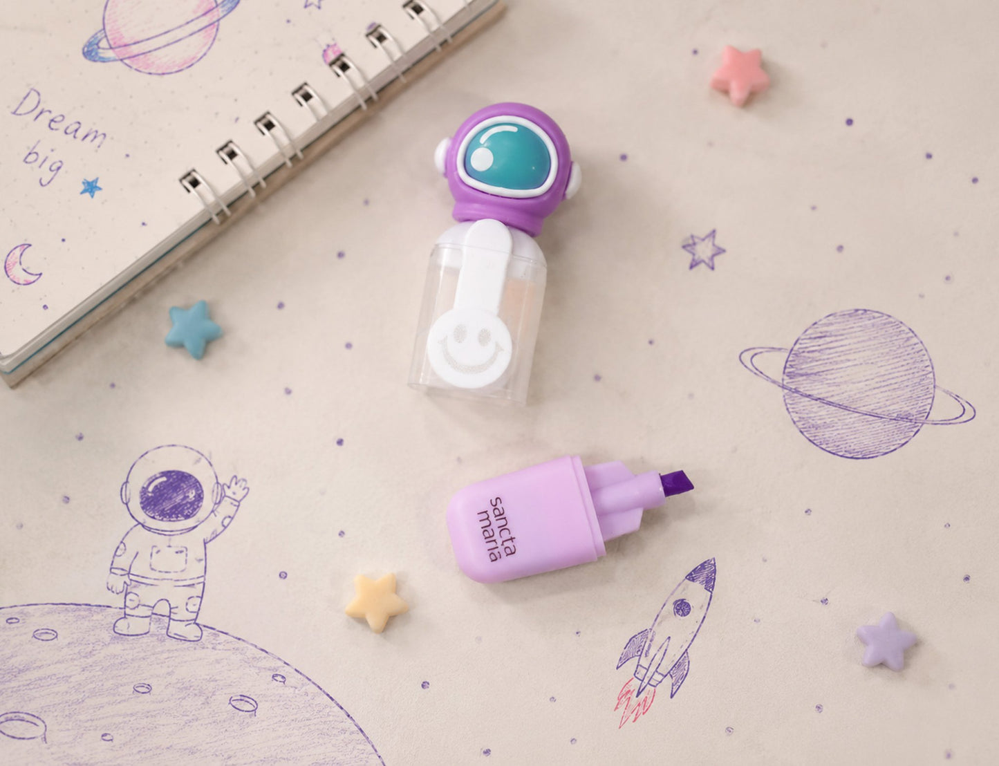 Space Highlighters Set