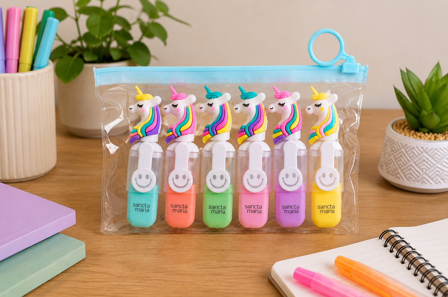 Unicorn Highlighters Set