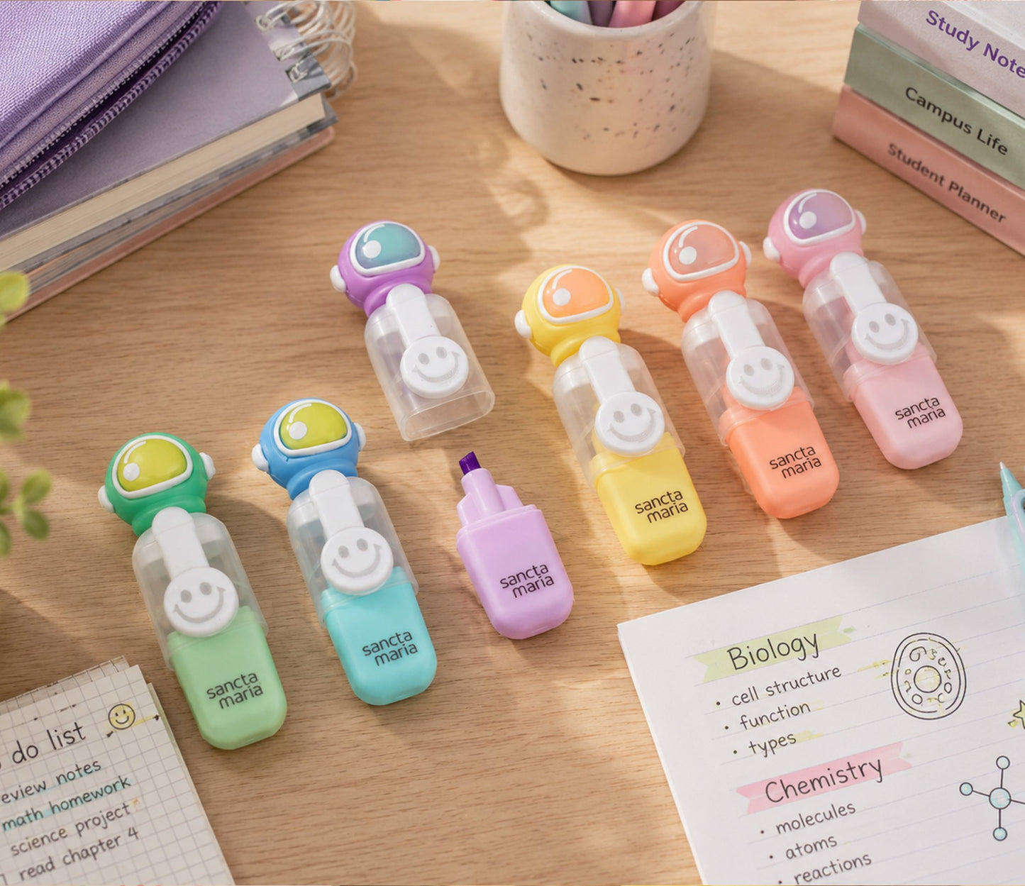 Space Highlighters Set